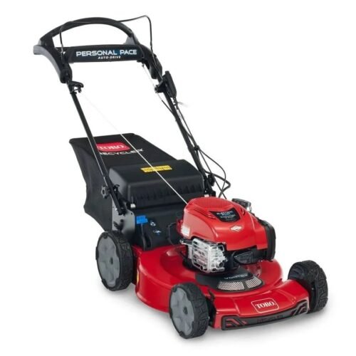 Toro 22" Electric-Start Recycler Personal Pace Self-Propelled Gas Lawn Mowers.