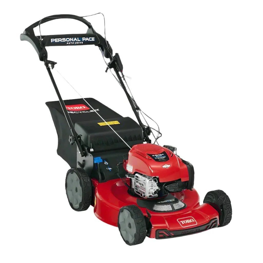 Toro 22" Electric-Start Recycler Personal Pace Self-Propelled Gas Lawn Mowers. - Image 6