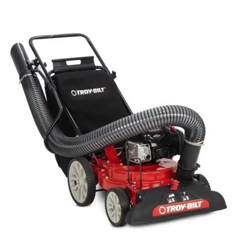 Troy-Bilt 24" Gas Chipper Shredder Vacuum – 3-in-1 Yard Cleanup Machine
