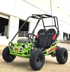Trailmaster Mini XRX+ 2- Seater GO-KART EAGLE SERIES 163cc Blue - Image 5