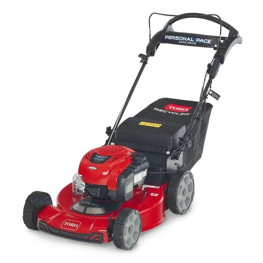 Toro 22" Electric-Start Recycler Personal Pace Self-Propelled Gas Lawn Mowers. - Image 3
