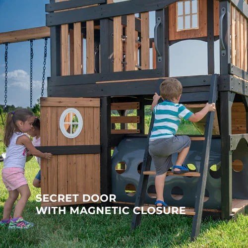 Backyard Discovery Mystic Tower Swing Set - Image 4