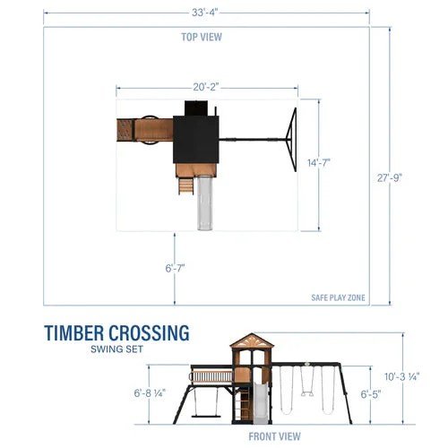 Backyard Discovery Timber Crossing Swing Set - Image 6