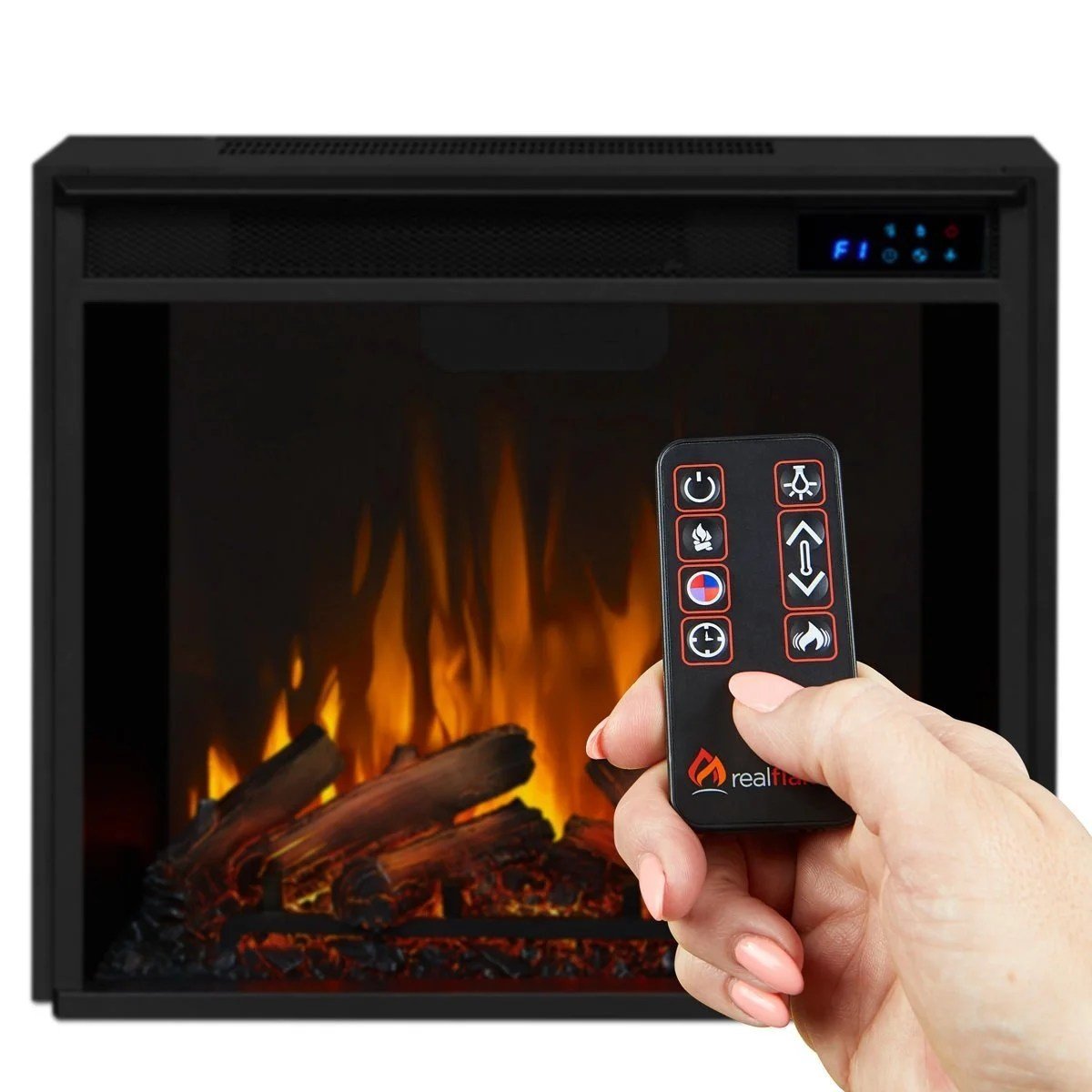 Real Flame Chateau Electric Fireplace - Image 11