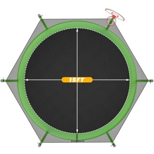 JumpFlex HERO 15ft Trampoline