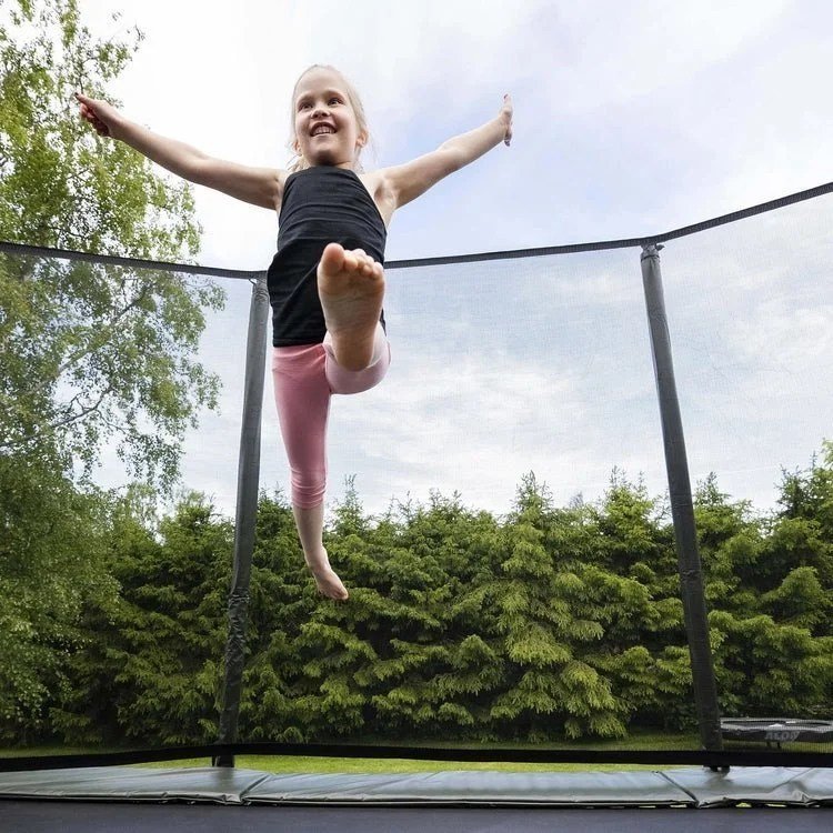 Acon 13 HD Rectangular Trampoline with Net and Ladder - Image 4