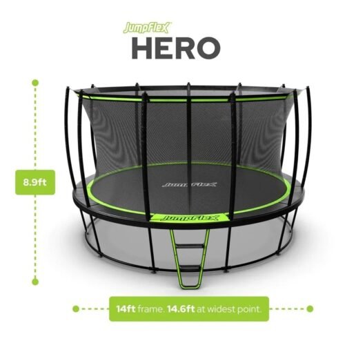 JumpFlex HERO 14ft Round Trampoline