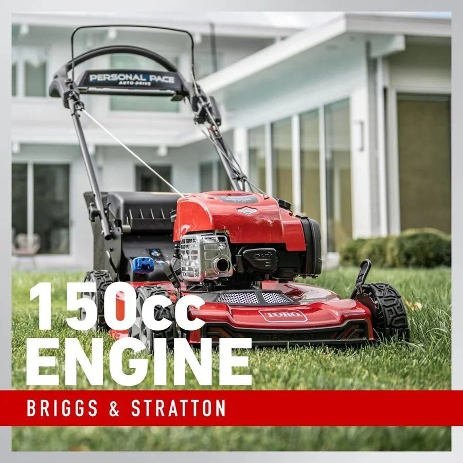 Toro 22" Electric-Start Recycler Personal Pace Self-Propelled Gas Lawn Mowers. - Image 2