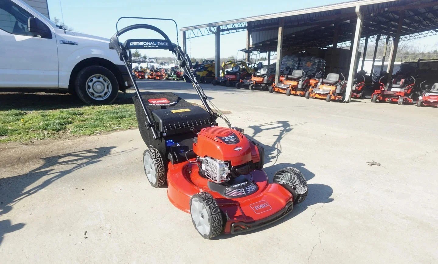 Toro 22" Electric-Start Recycler Personal Pace Self-Propelled Gas Lawn Mowers. - Image 4