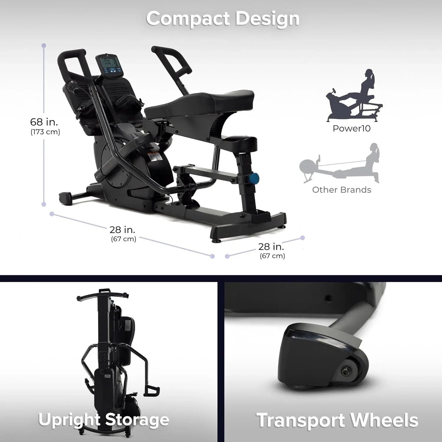 Teeter Power10 Elliptical Rowers. - Image 4