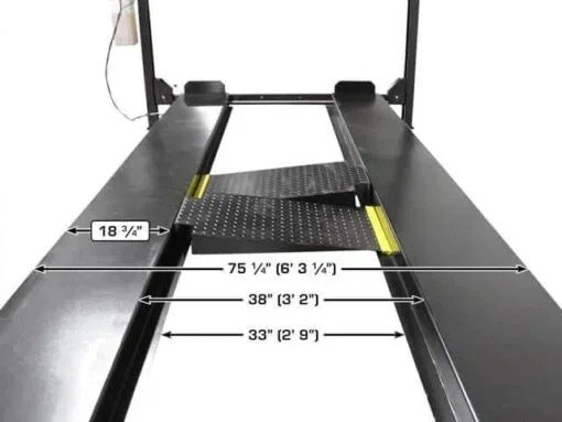 Atlas Apex 8 8,000 lb 4-Post Lift Car - Image 4