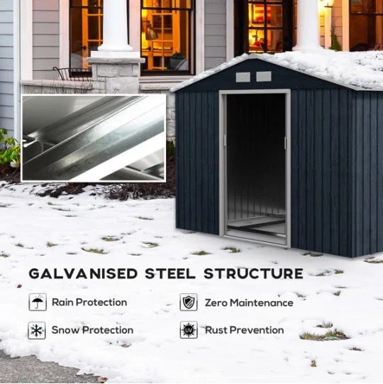 Outdoor Garden Storage Shed Tool House - Image 3