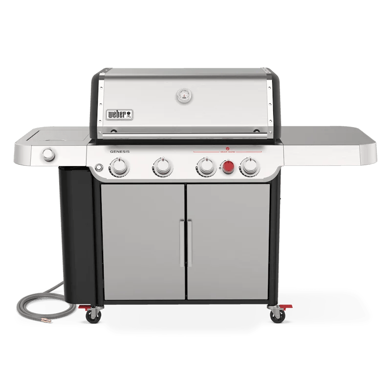 Weber Grills Genesis 4-Burner Smart Freestanding Natural Gas Grill