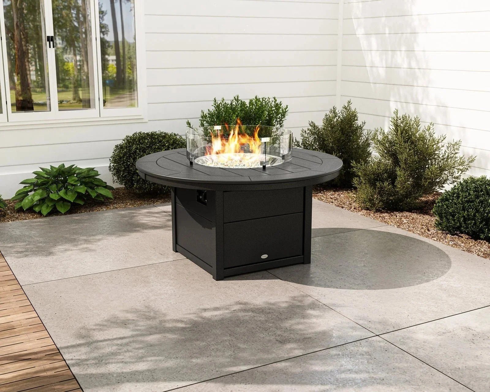 POLYWOOD 48" Round Fire Pits Tables - Image 2