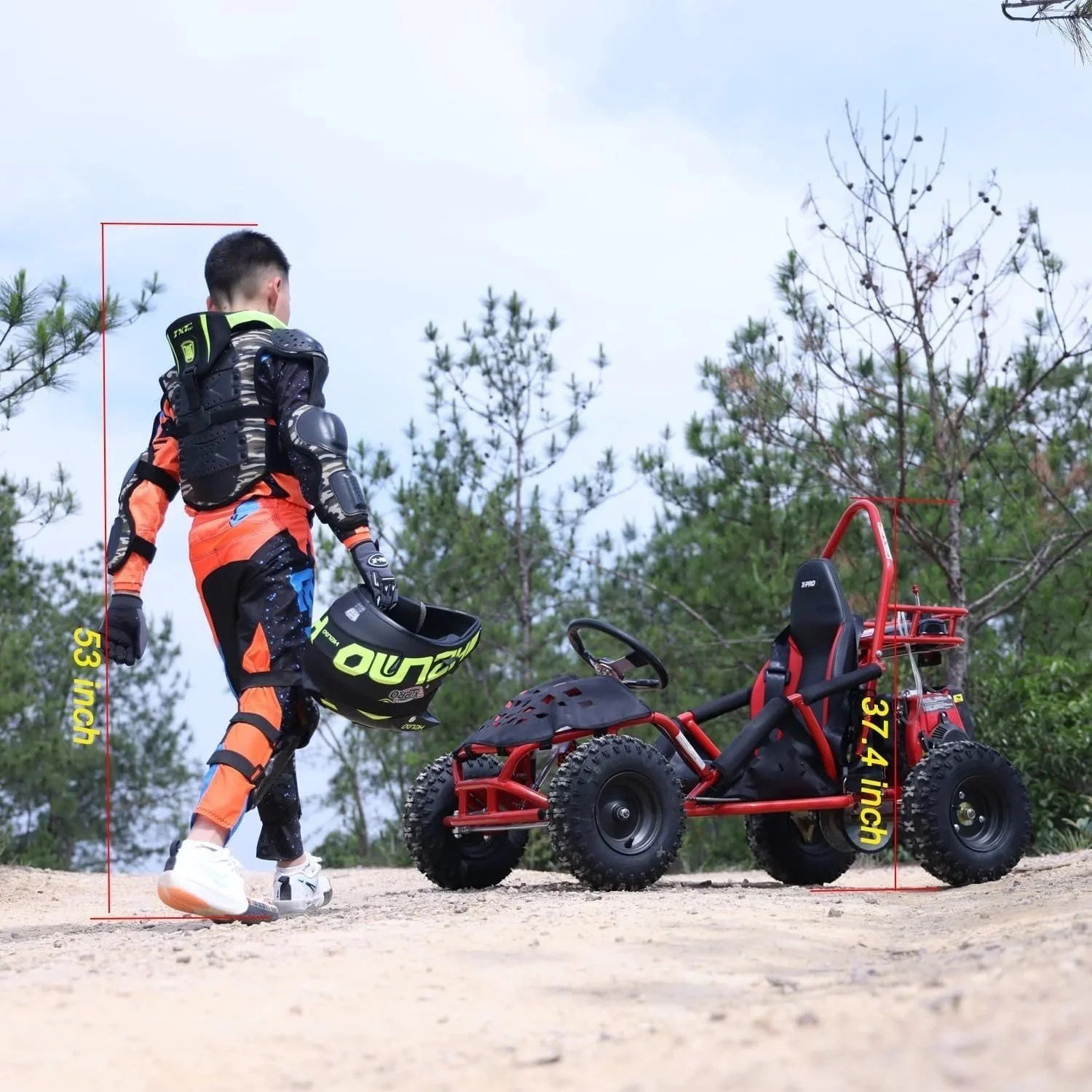 X-Pro Rover 50 Go Karts. - Image 4