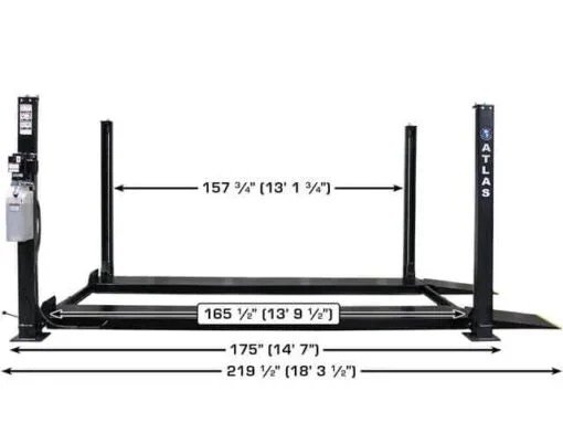 Atlas Apex 8 8,000 lb 4-Post Lift Car - Image 3