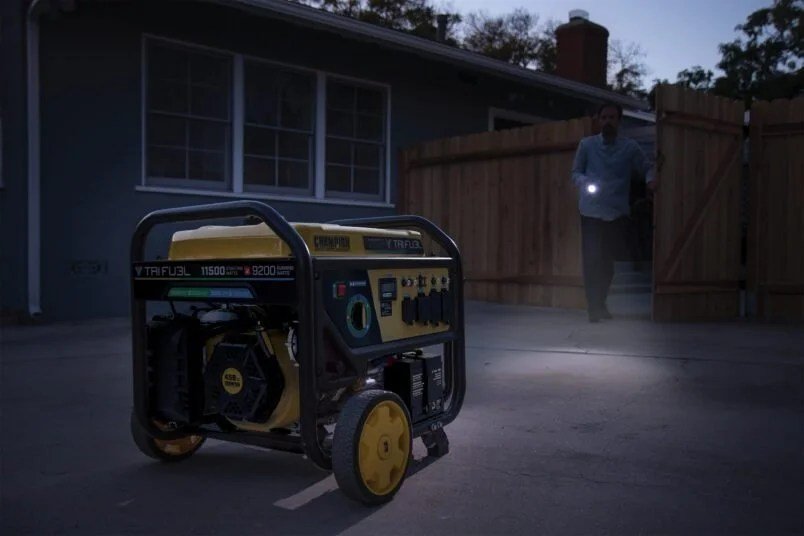 Champion 11,500/9,200-Watt Tri-Fuel Home Backup Portable Generator - Image 5