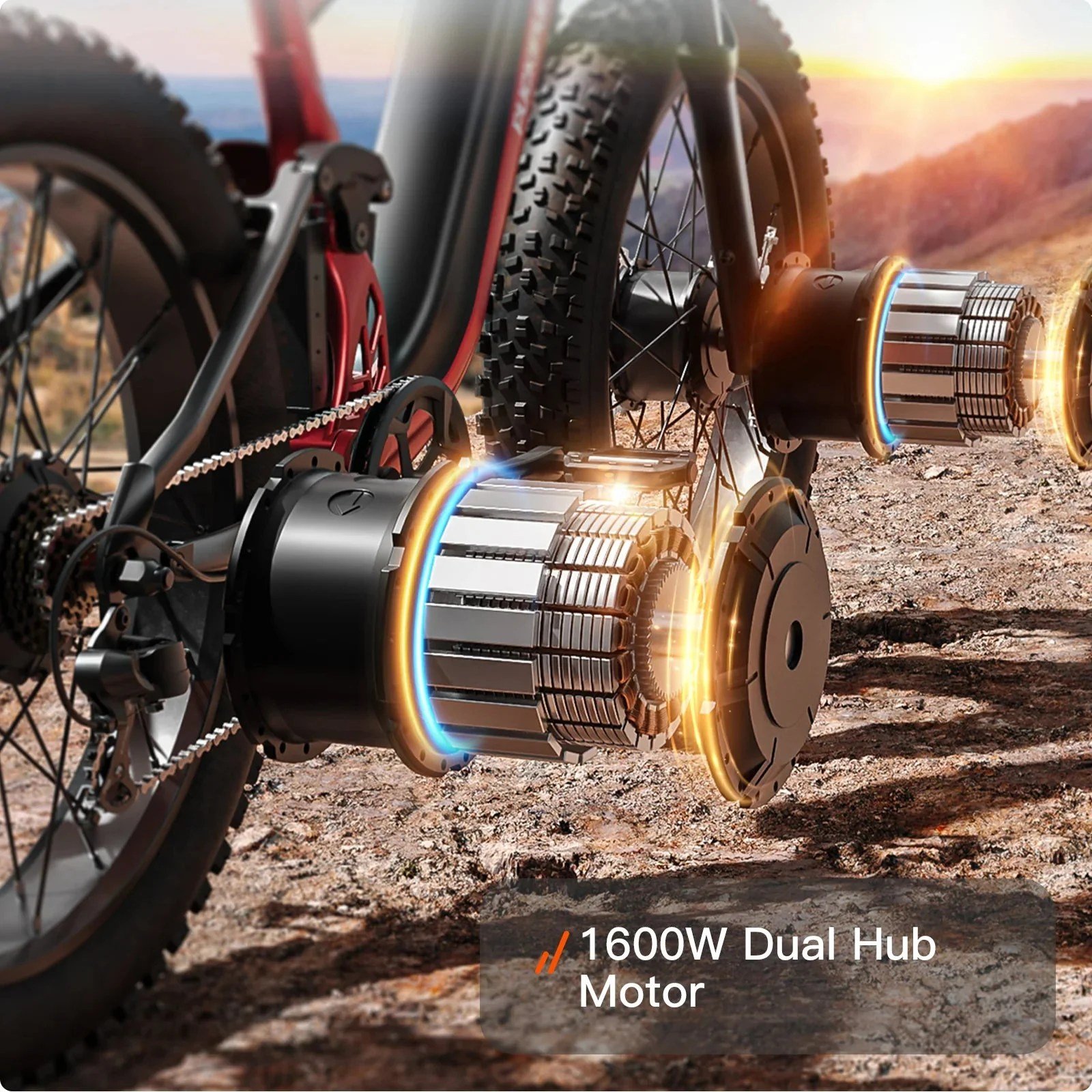 PUCKIPUPPY GoldenR Dual-Motor E-Bike - Image 5