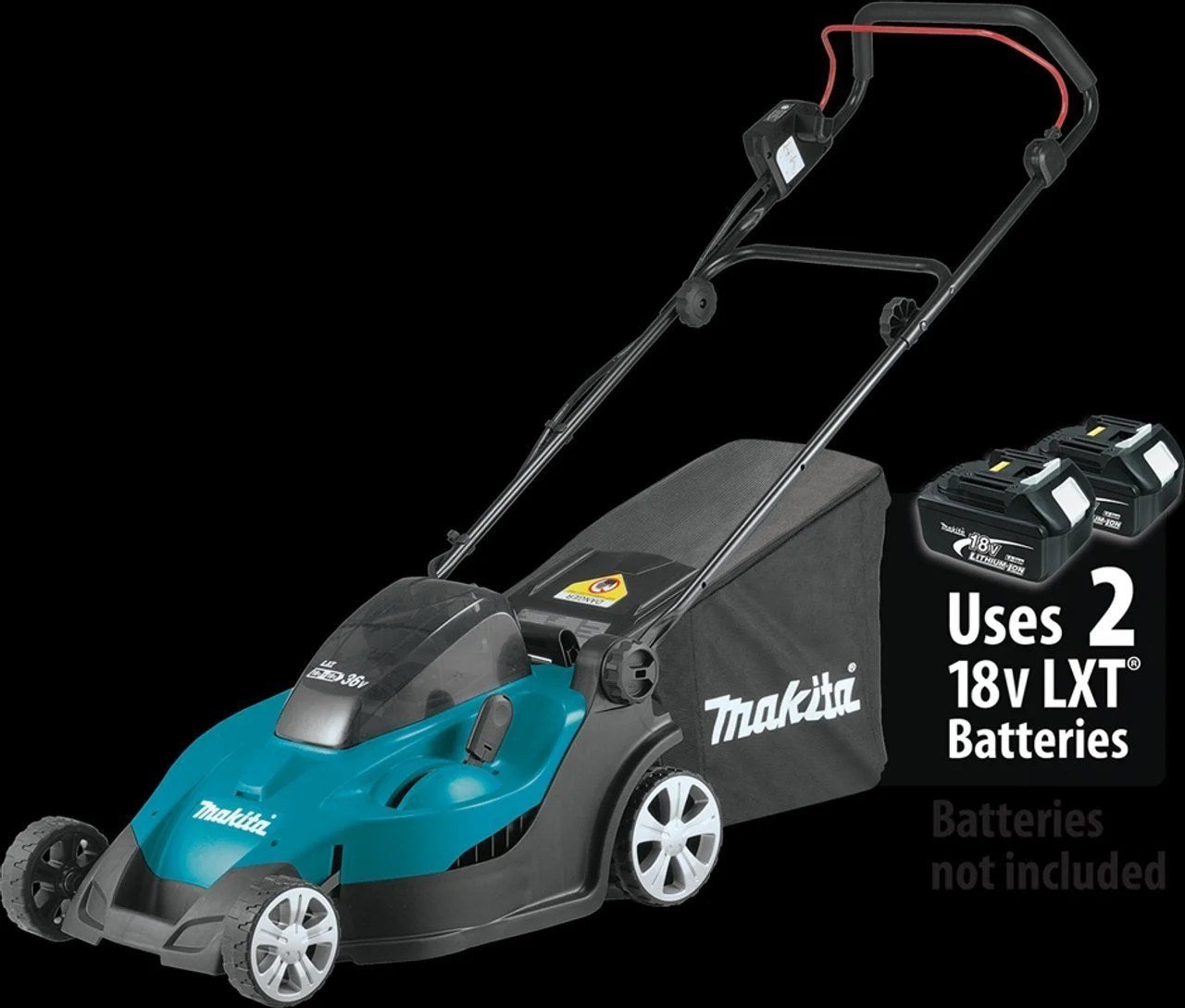 Makita USA – 18V X2 (36V) LXT Lithium-Ion Cordless 17" Residential Lawn Mower, Tool Only