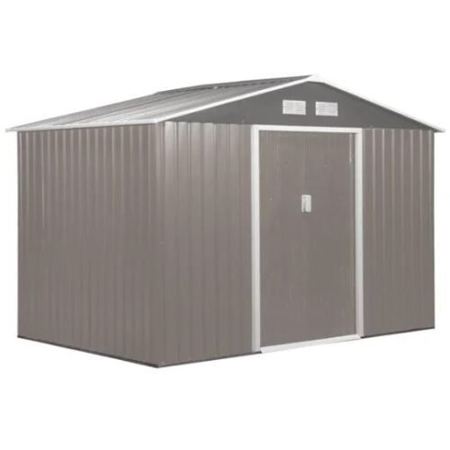 Large Outdoor Garden Storage Shed with Lockable Double Doors
