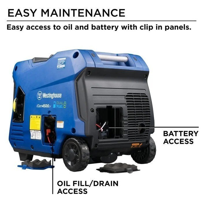 Westinghouse iGen4500 3700W/4500W Gas Inverter Generator - Image 3