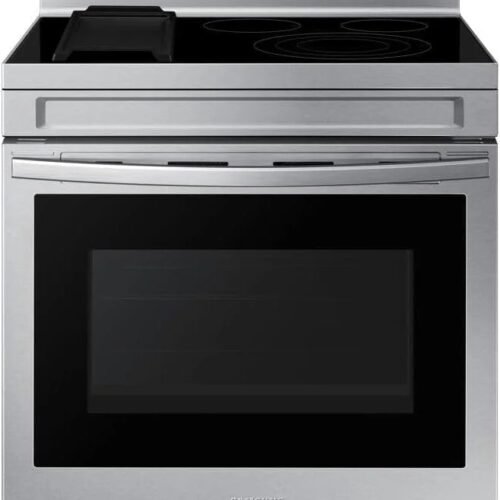 Samsung 6.3 cu. ft. Smart Freestanding Electric Range with No-Preheat Air Fry NE63A6711SS
