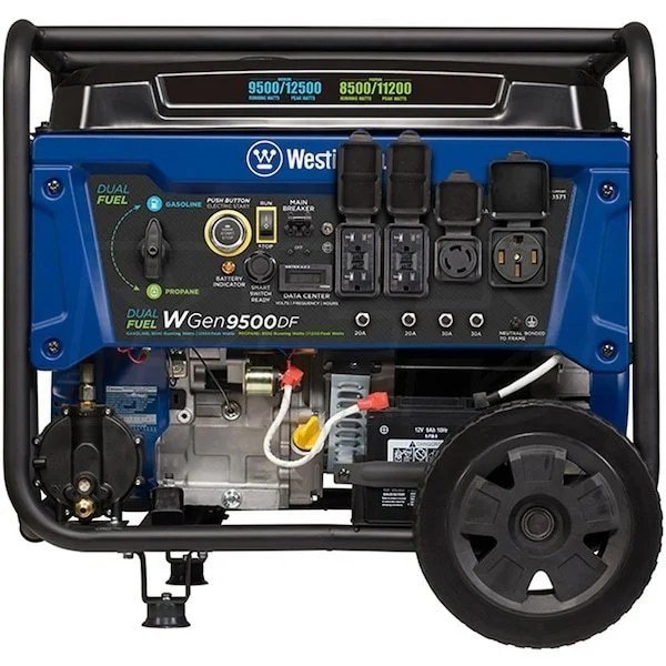 Westinghouse 12,500/9,500-Watt Tri-Fuel Portable EFI Generator - Image 2
