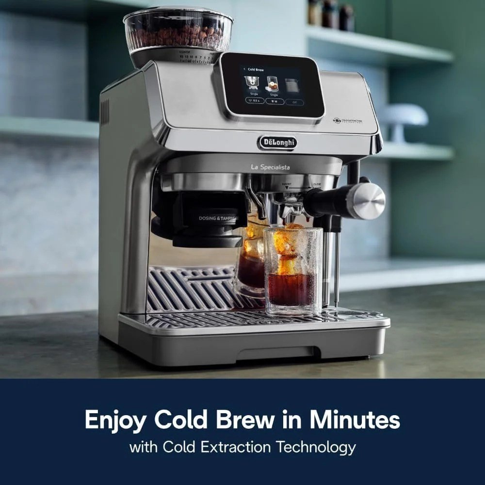 De'Longhi La Specialista Touch Espresso Machine with Cold Brew - Image 10