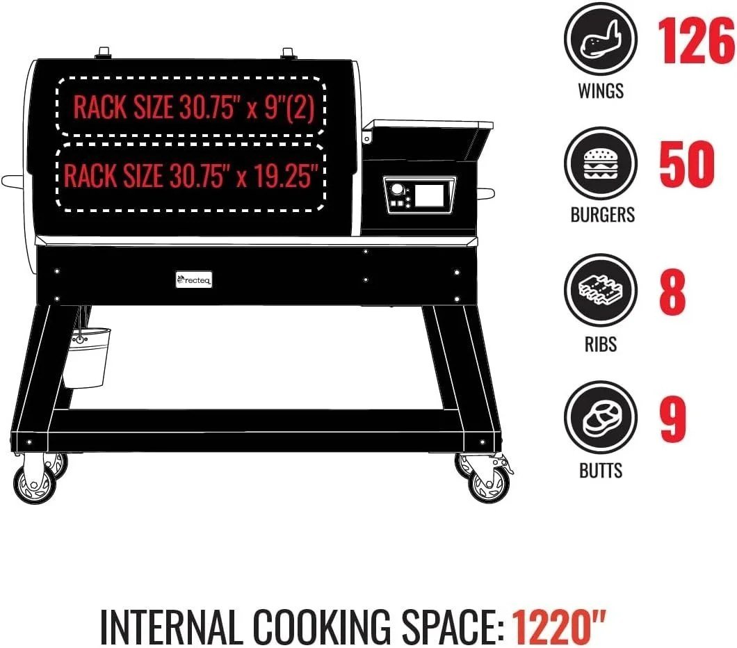 Recteq Backyard Beast Pellet Grill - Image 8