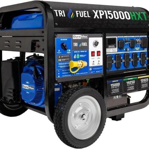 DuroMax 15,000-Watt Tri-Fuel Portable Generator XP15000HXT