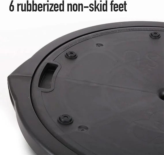 Bosu Balance Ball Exercise Trainer, Home Gym Equipment w/Guided Workouts & Pump, 26" Inflatable Fitness Platform for Strength Training, Standing, Balancing, and Core Workout - Image 5