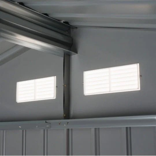 Large Outdoor Garden Storage Shed with Lockable Double Doors - Image 4