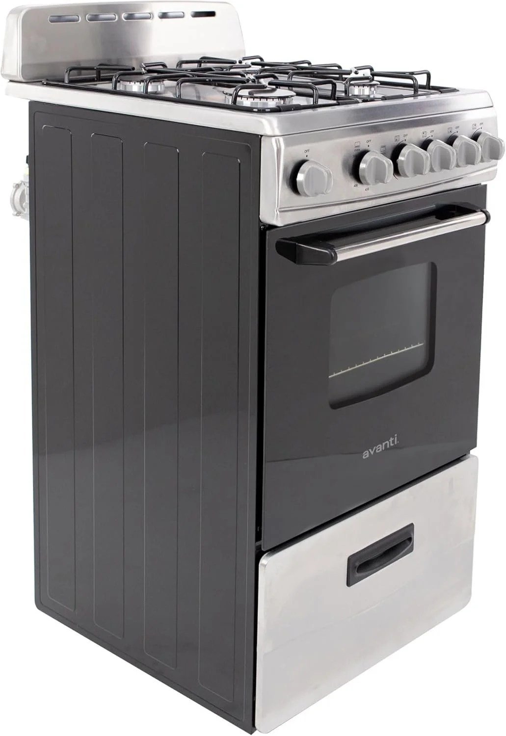 Avanti GR2013CSS 20" Freestanding Gas Range - Image 9