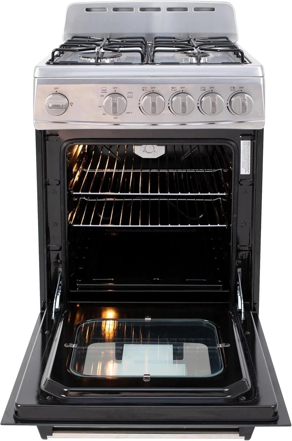 Avanti GR2013CSS 20" Freestanding Gas Range - Image 5