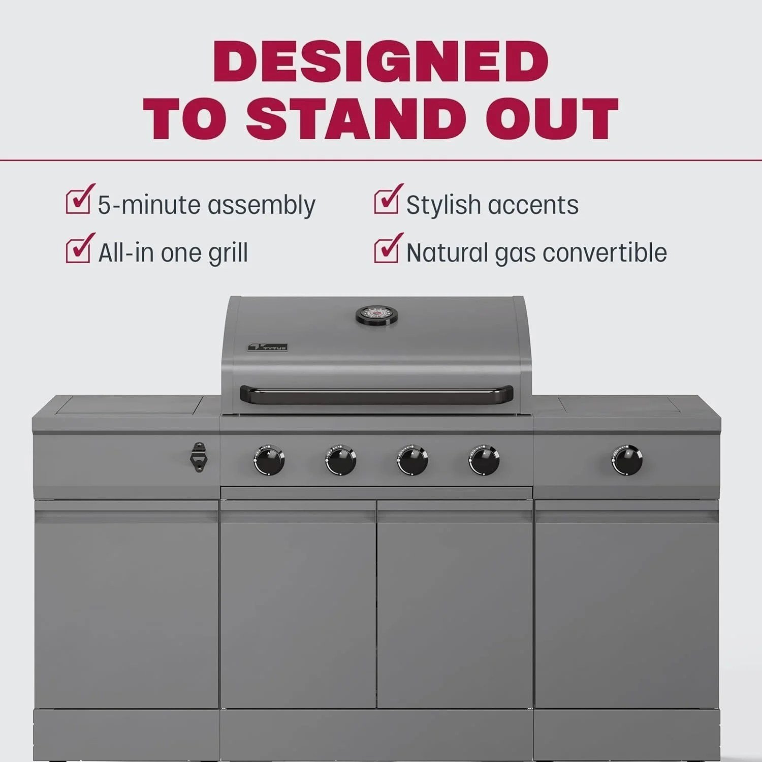 TYTUS Fresno Series 5 Burner Grill TDT-021 - Image 7