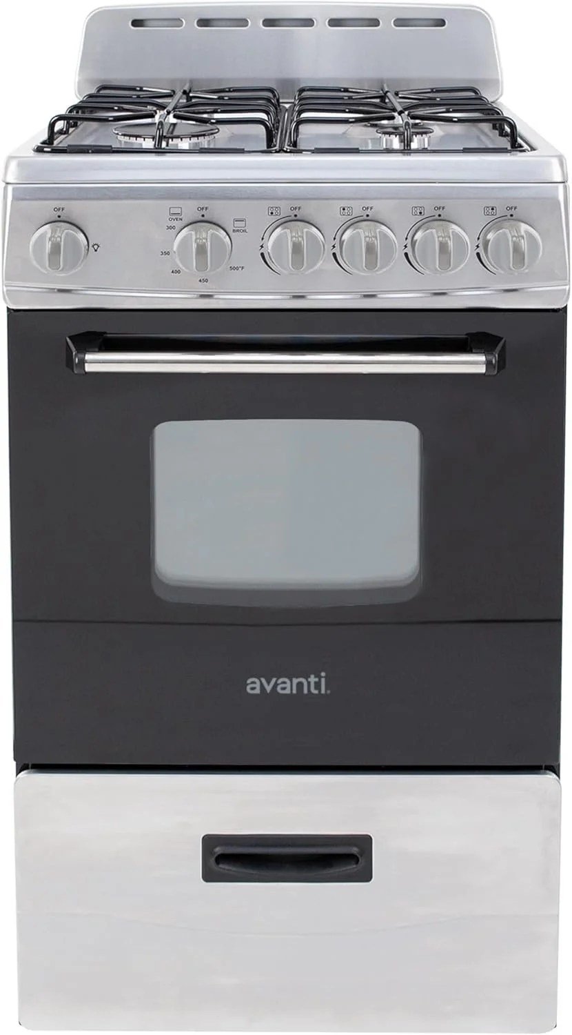 Avanti GR2013CSS 20" Freestanding Gas Range - Image 2