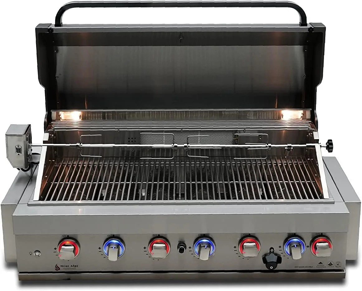 Mont Alpi 805 Built-In Gas Grill - Image 5