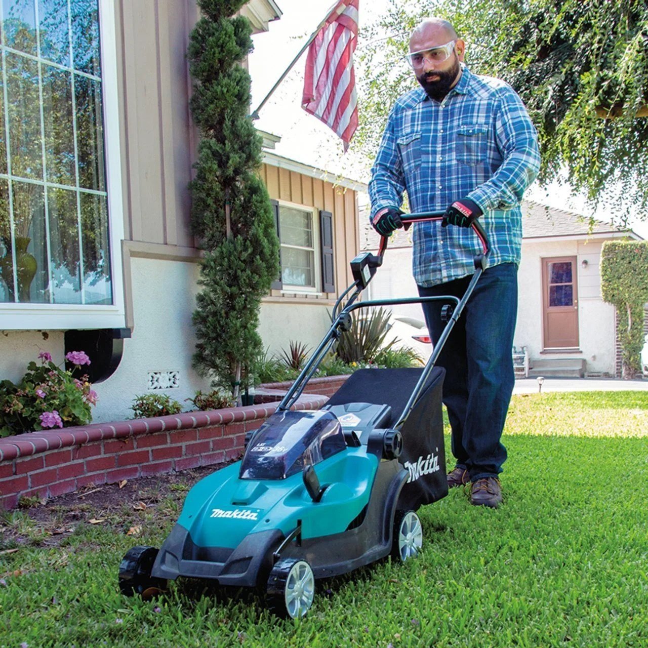 Makita USA – 18V X2 (36V) LXT Lithium-Ion Cordless 17" Residential Lawn Mower, Tool Only - Image 2