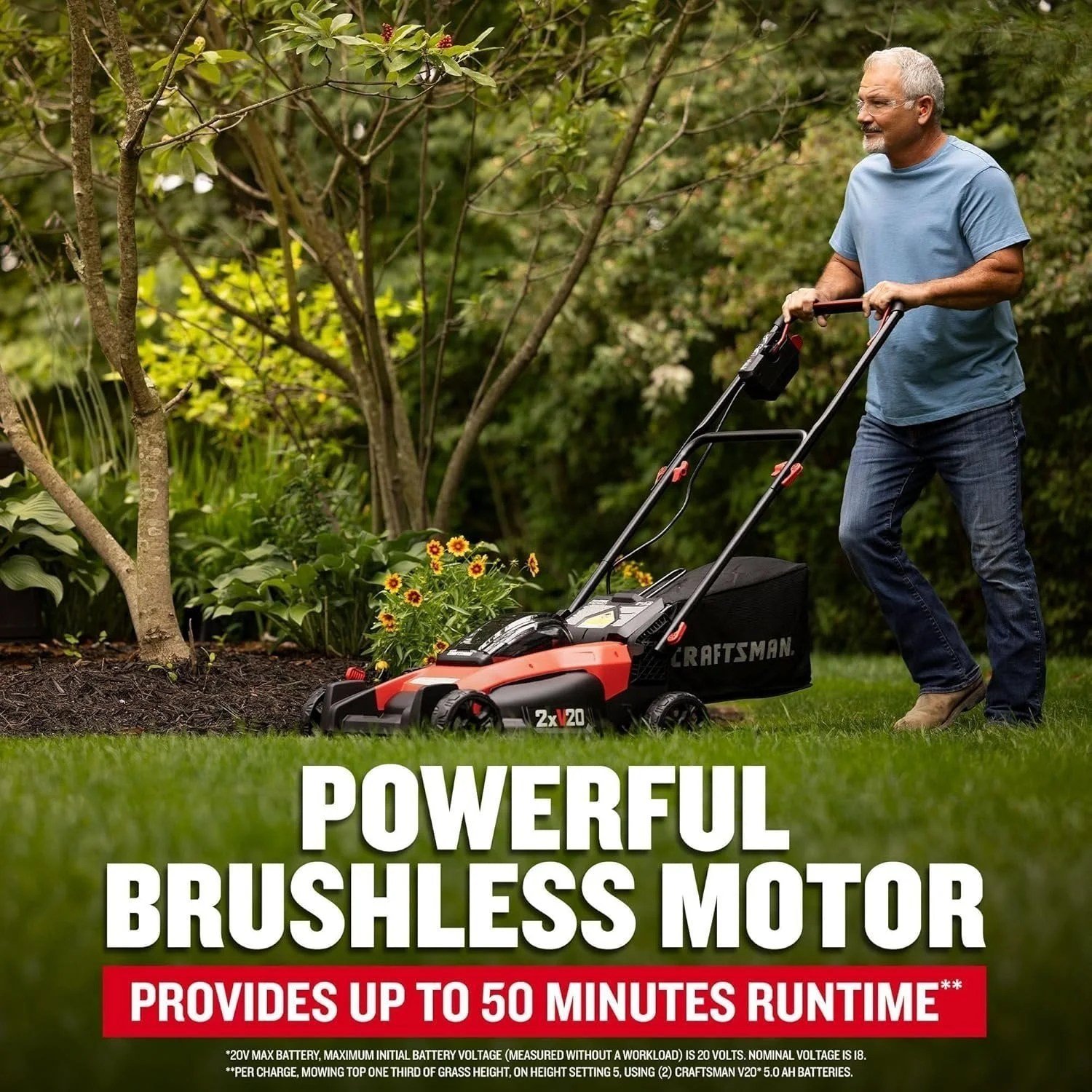 CRAFTSMAN V20 Lawn Mower, Push Mower - Image 5