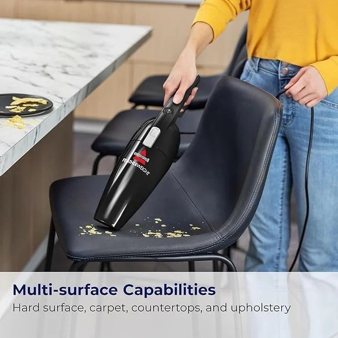Bissell Featherweight Stick Lightweight Bagless Vacuum with Crevice Tool, 2033M, Black - Image 5