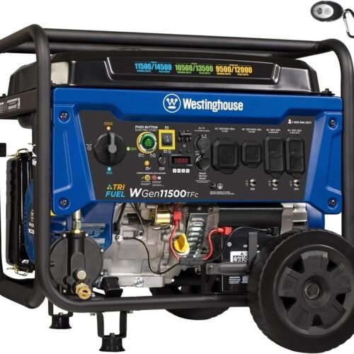 Westinghouse 14,500 Watt Tri-Fuel Portable Generator