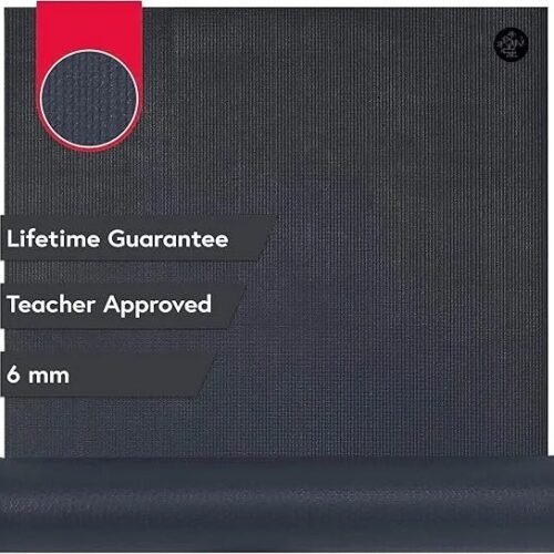 Manduka PRO Yoga Mat – 6mm | Lifetime Durability | Hygienic Construction | Premium Studio Quality | Teacher Approved