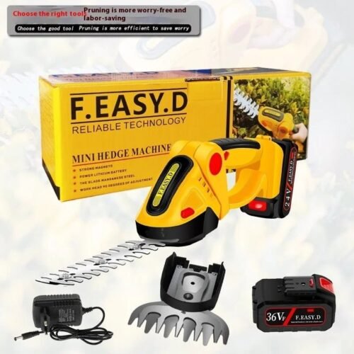 Electric Hedge Shears Dual-purpose Rechargeable Pruning Shear Mower
