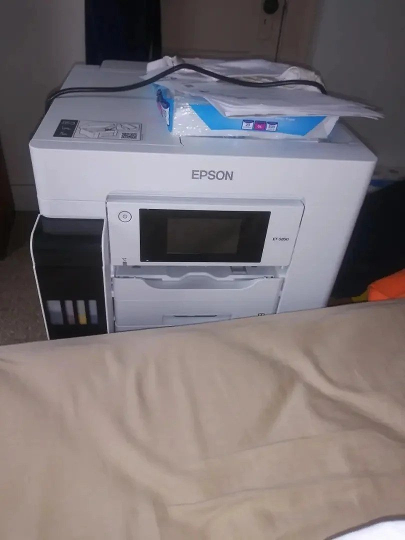 Epson EcoTank Pro ET-5850 Wireless Color All-in-One Supertank Printer C11CJ29201 - Image 10