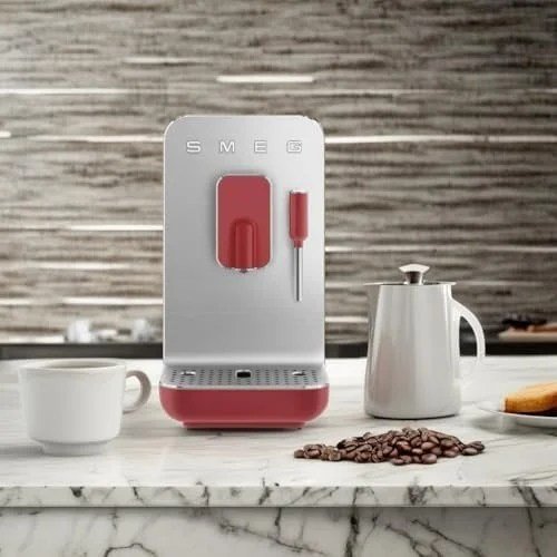 SMEG Fully Automatic Coffee Machine With Steam Wand - Image 6