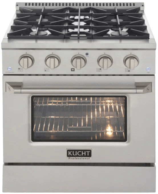 Kucht 30 Gas Range in Titanium