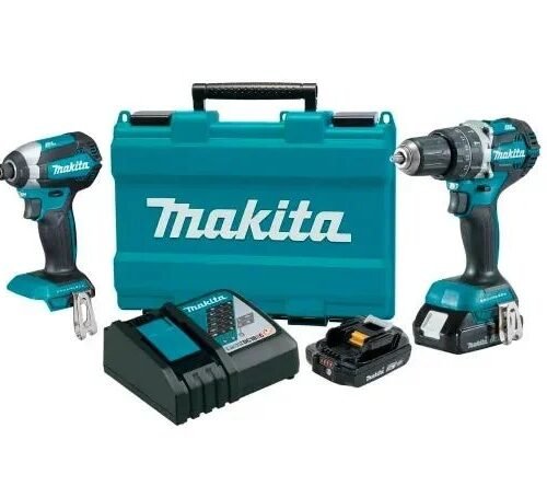 18V Compact Makita Lithium-Ion Brushless Cordless Combo Kit XT269R