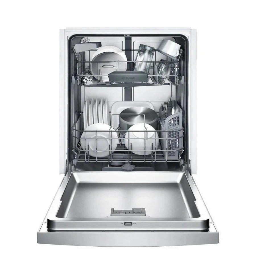 Bosch 100 Series PureDry 50-Decibel Front Control 24-in Built-In Dishwashers (Fingerprint-Resistant Stainless Steel) ENERGY STAR - Image 9