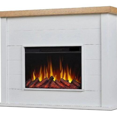 Real Flame Marshall 49" Slim Electric Fireplaces.