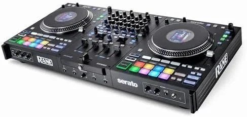 Rane PERFORMER 4-Channel Motorized DJ Controller, 7" Platters with Displays, Precisions Feel Faders, Stem Split, Advanced FX, Serato DJ Pro Includeds